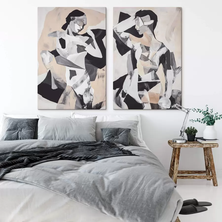  Schilderijen Abstract silhouet m01267