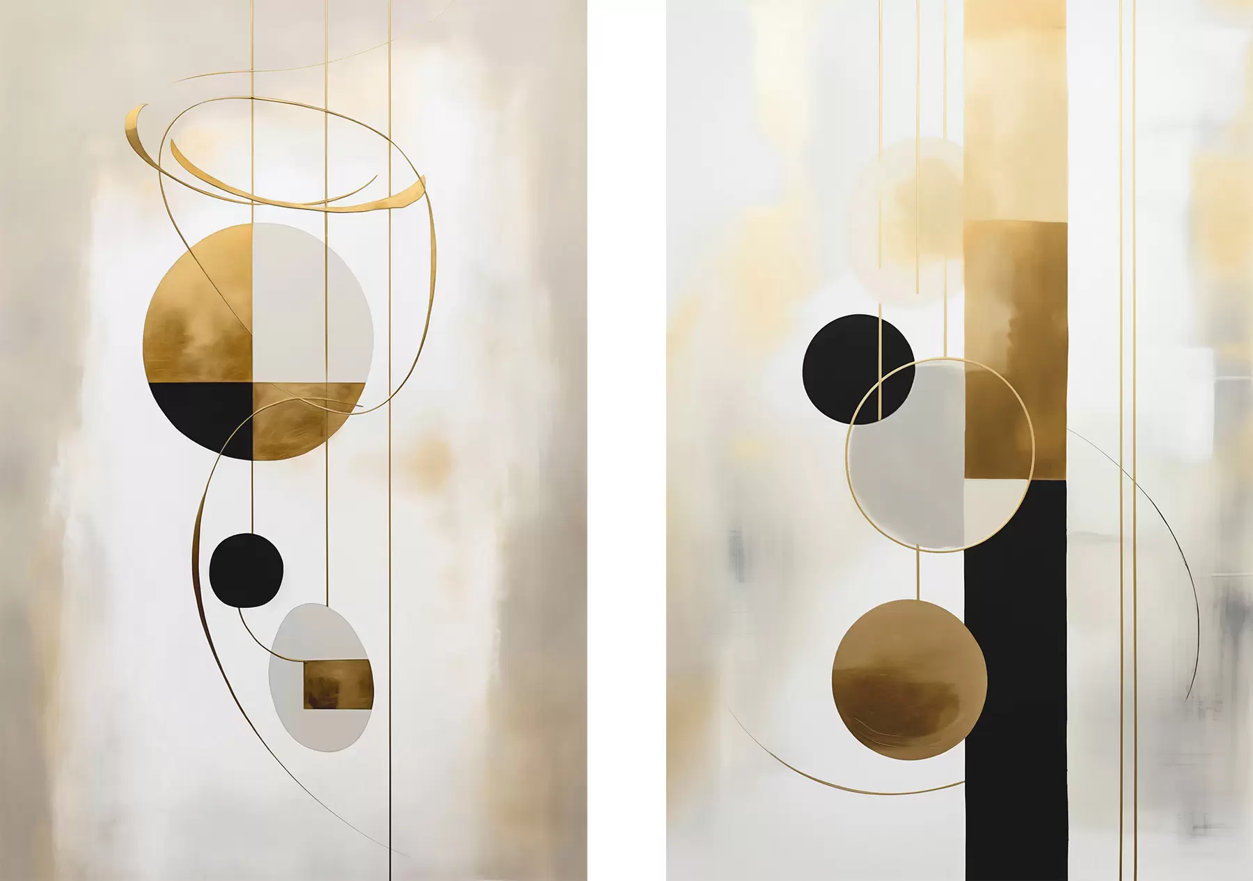  Schilderijen Geometrische abstractie m01274