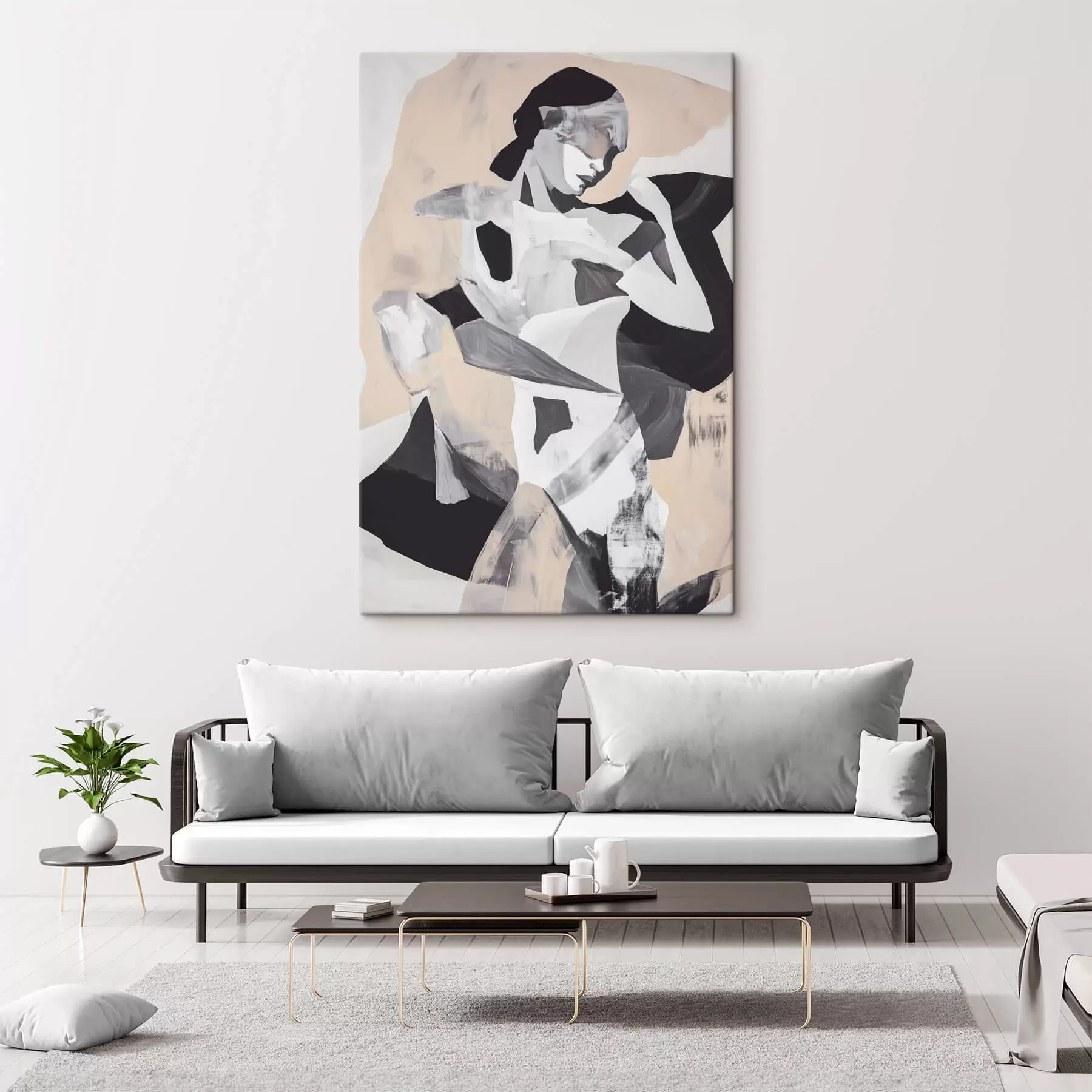 Fotobehang Abstract silhouet s47658