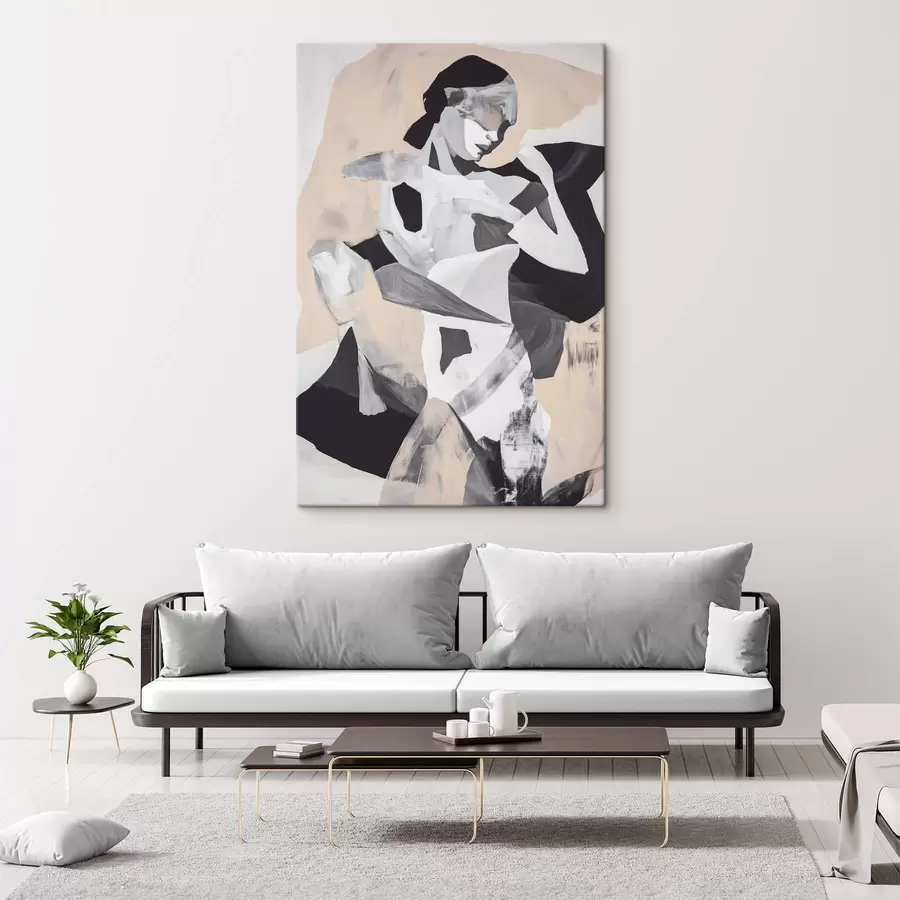  Schilderijen Abstract silhouet s47658