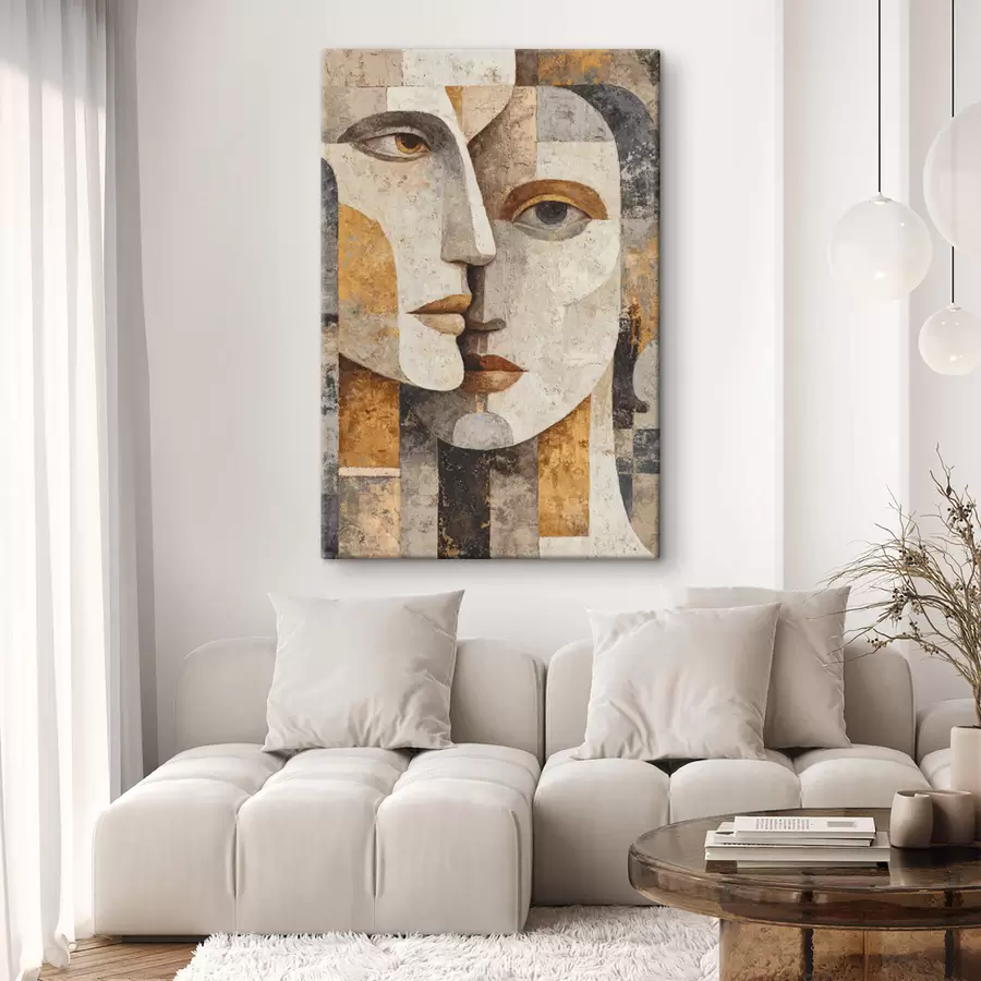  Schilderijen Abstracte portretten s47663