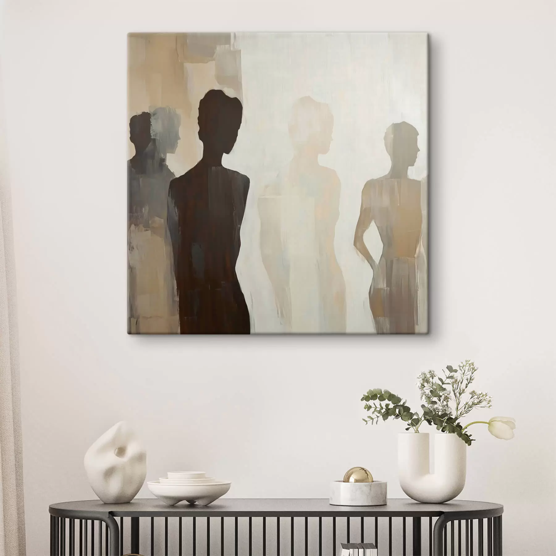  Schilderijen Abstracte silhouetten s47779