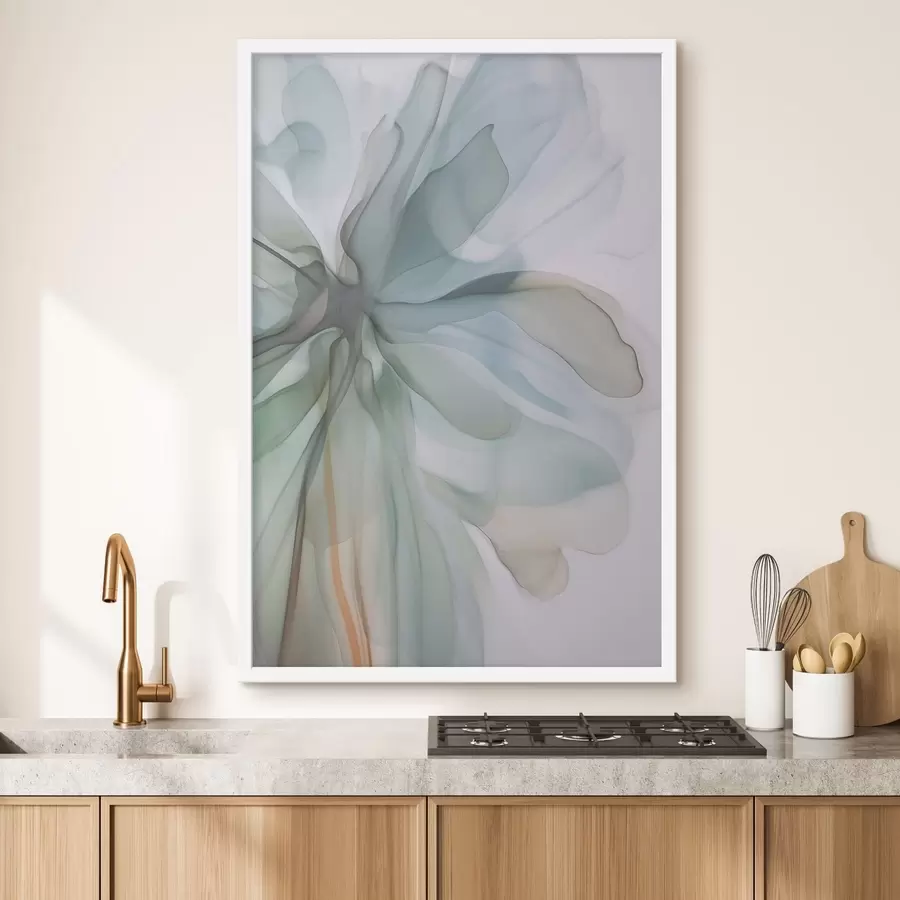 Fotobehang Abstracte delicate bloem f47327