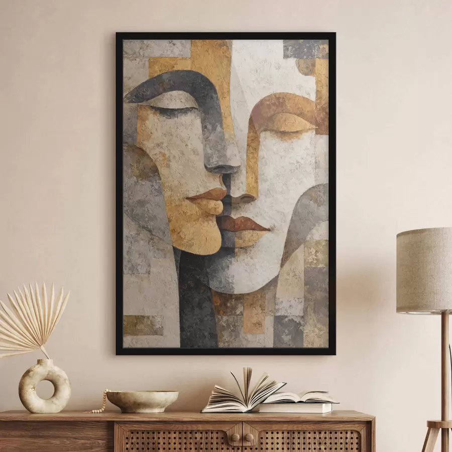 Fotobehang Abstracte portretten f47662