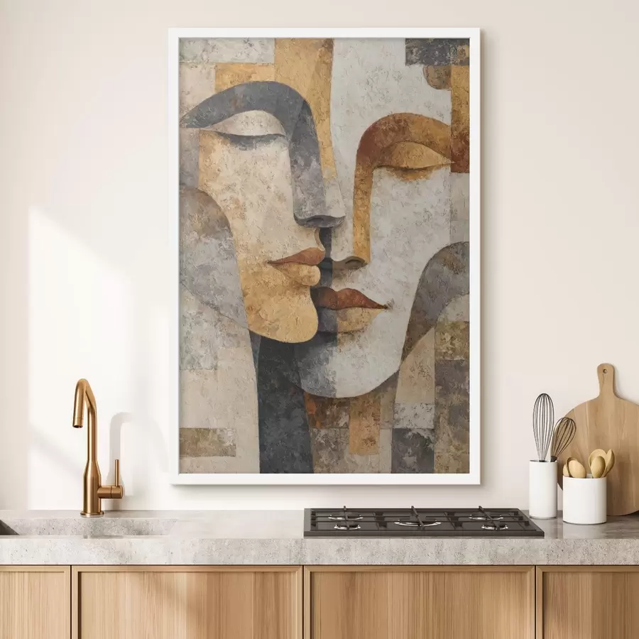 Fotobehang Abstracte portretten f47662