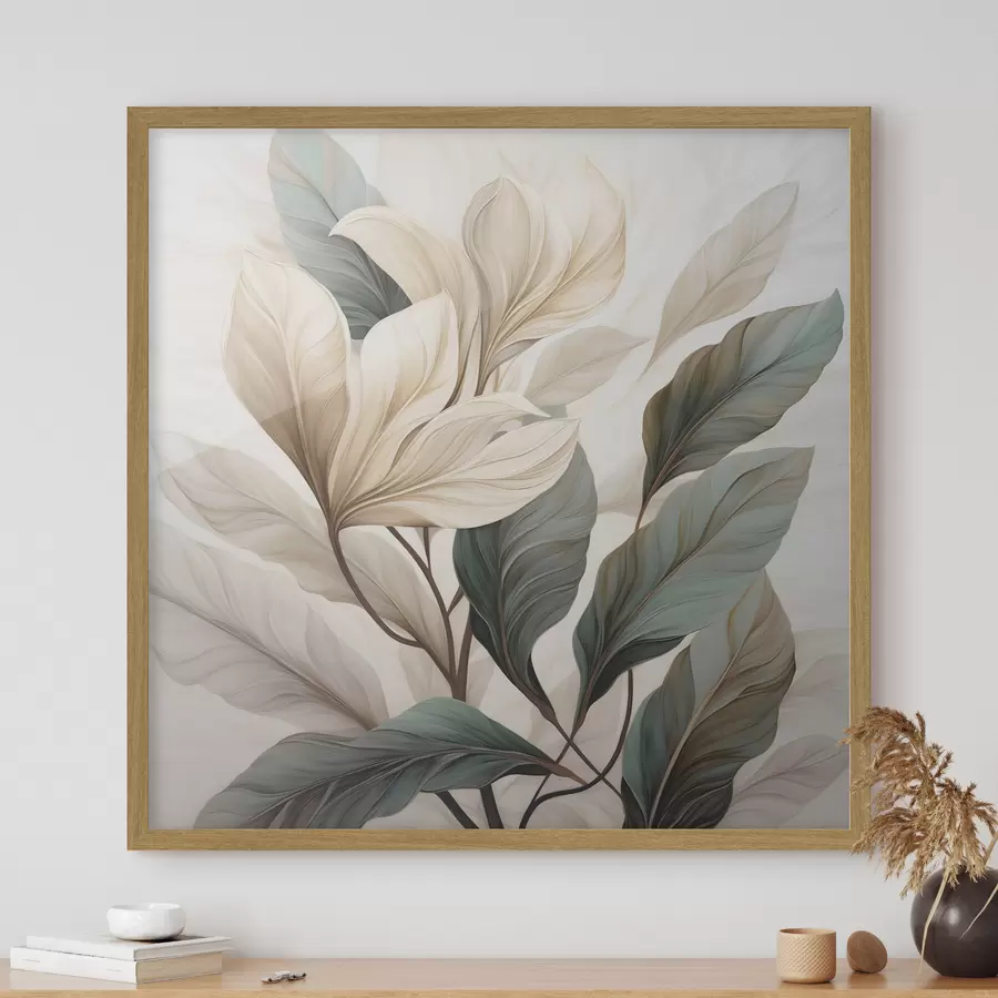 Fotobehang Een bloem reikt omhoog f47668