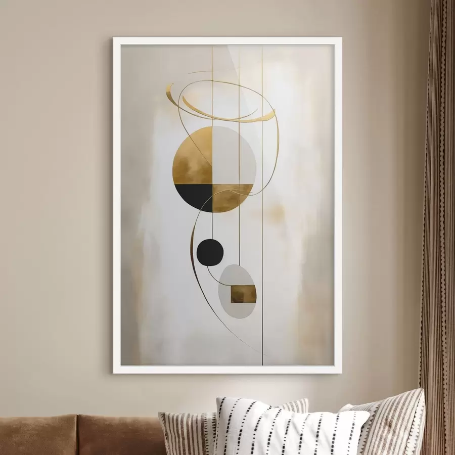 Fotobehang Geometrische abstractie f47670