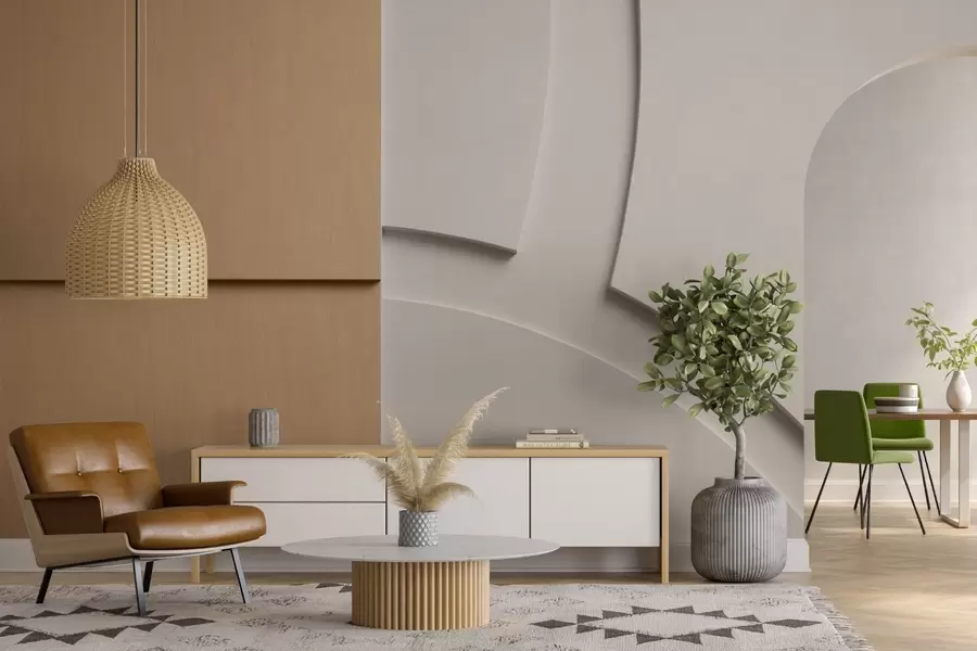 Fotobehang Abstracte samenstelling w05205