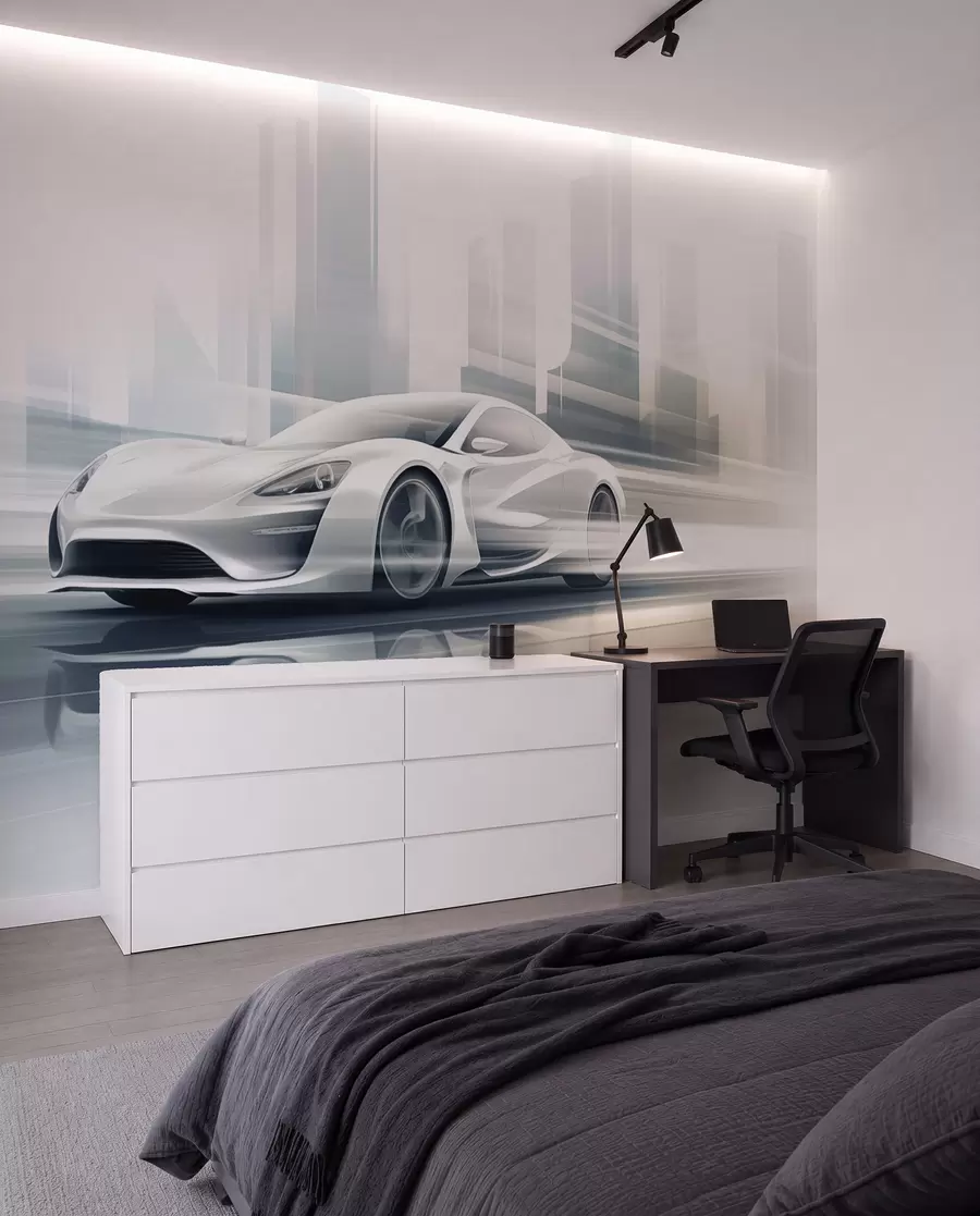 Fotobehang Auto w05206