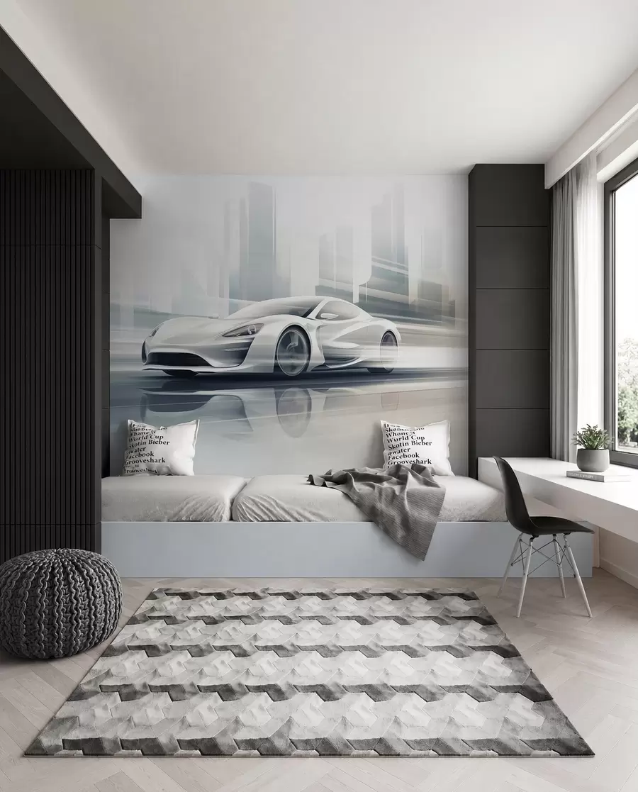 Fotobehang Auto w05206