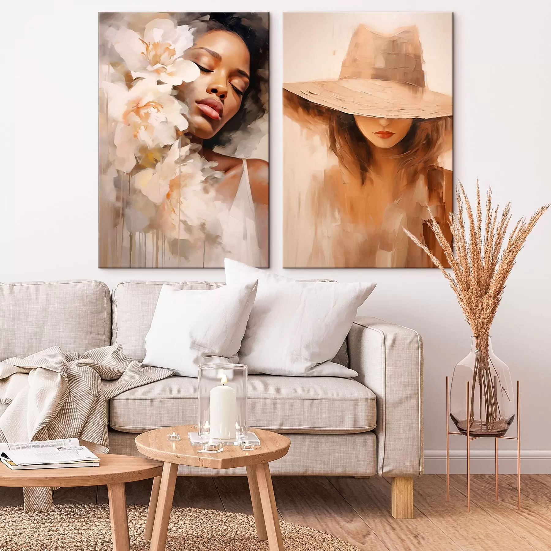  Schilderijen Fluisteringen van stilte m01304