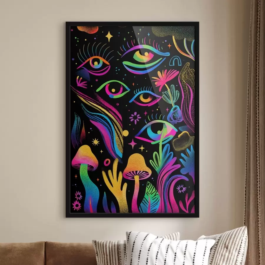 Fotobehang Psychedelica f47791