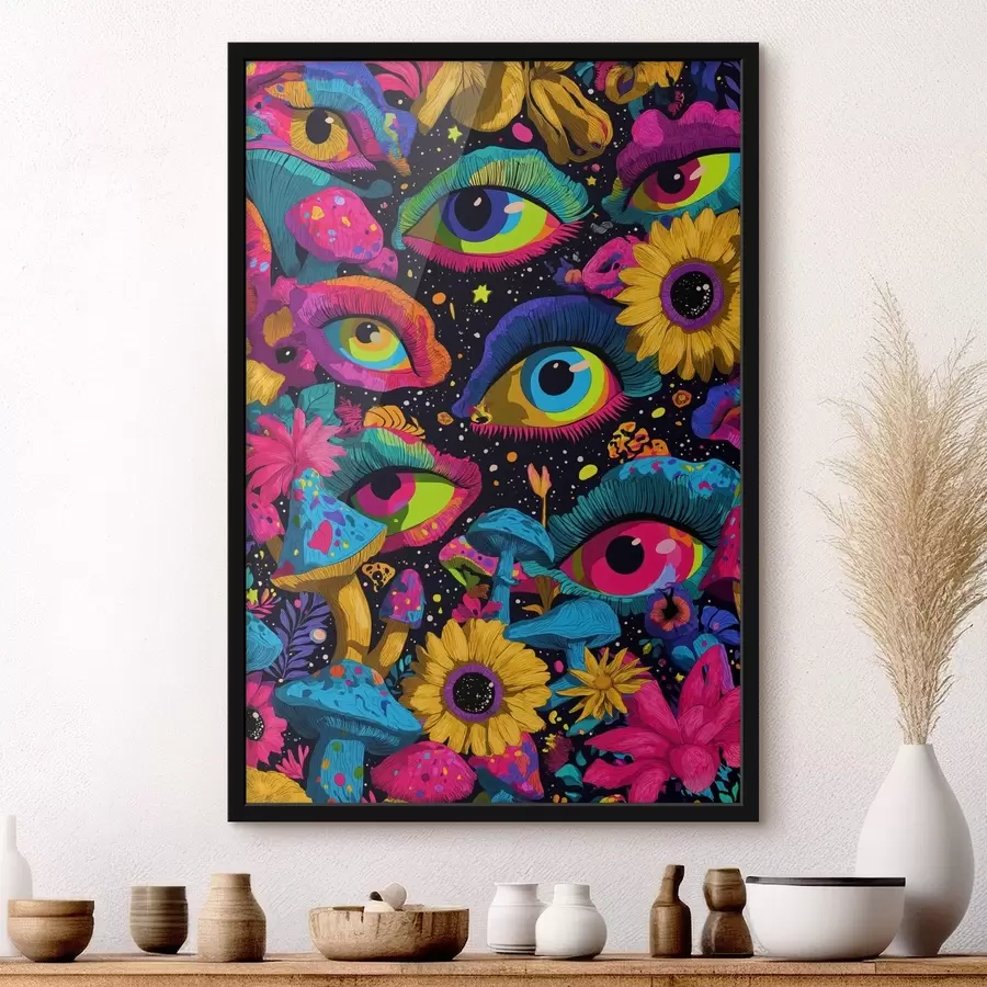 Fotobehang Psychedelica f47792