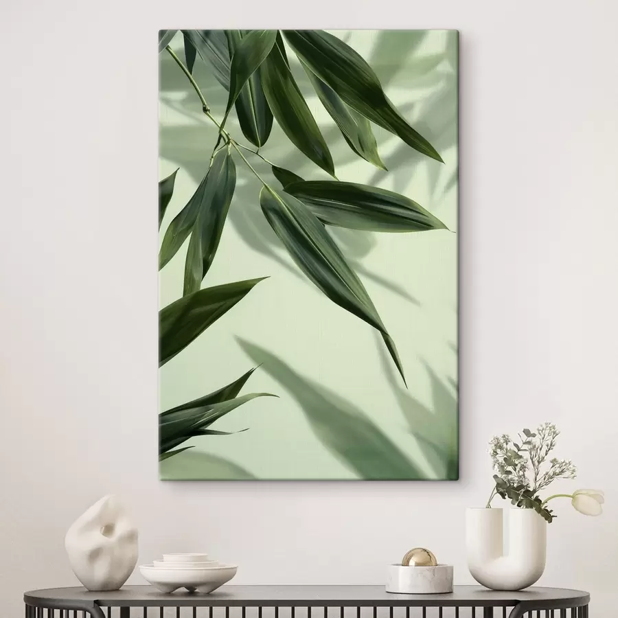  Schilderijen Bamboe bladeren s47814