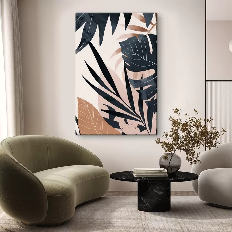  Schilderijen Tropische bladeren s47822