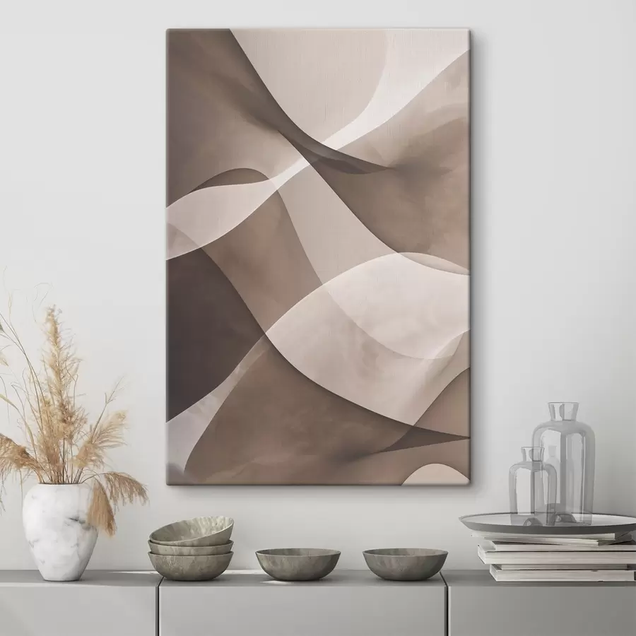  Schilderijen Delicaat doorschijnend abstract s47824