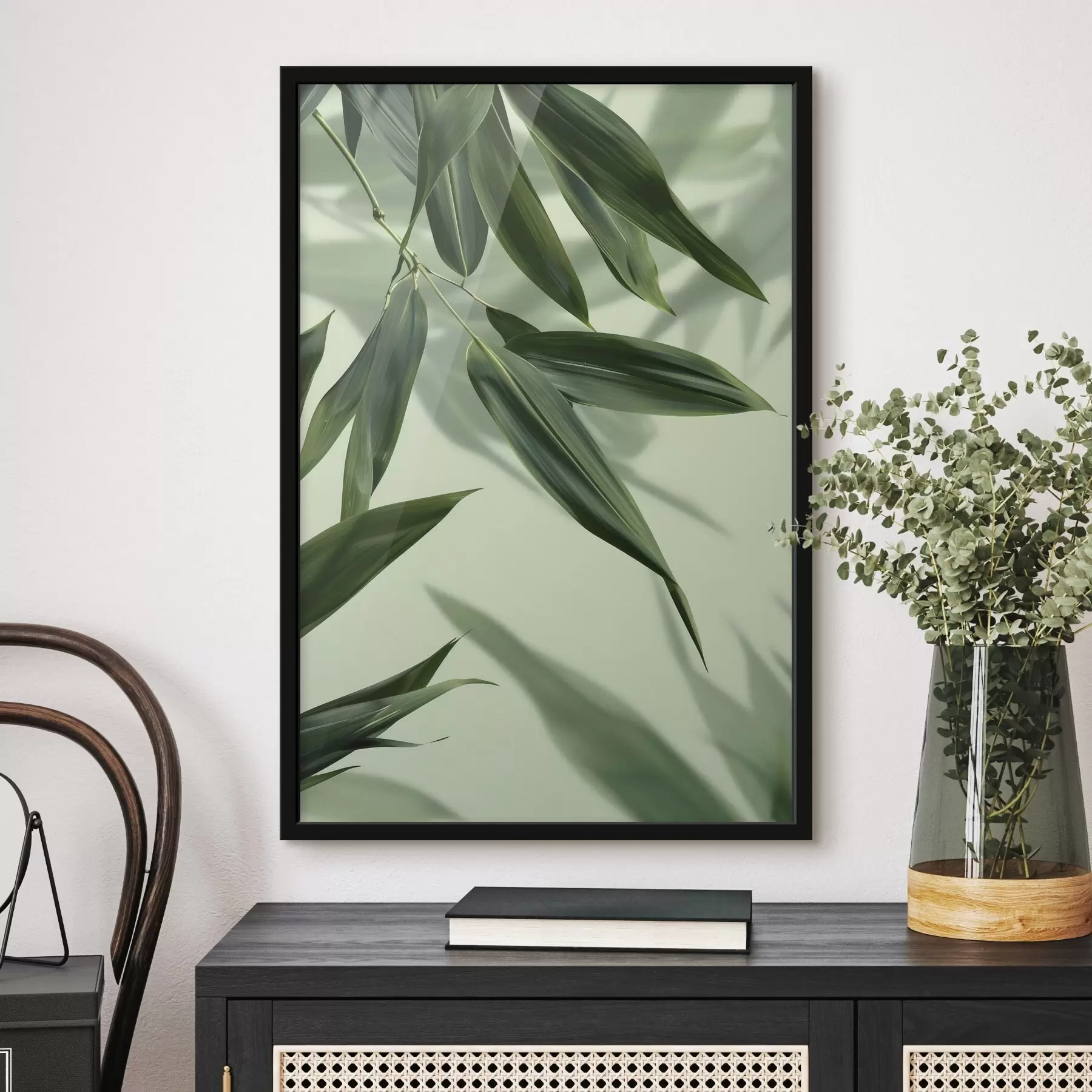 Fotobehang Bamboe bladeren f47814