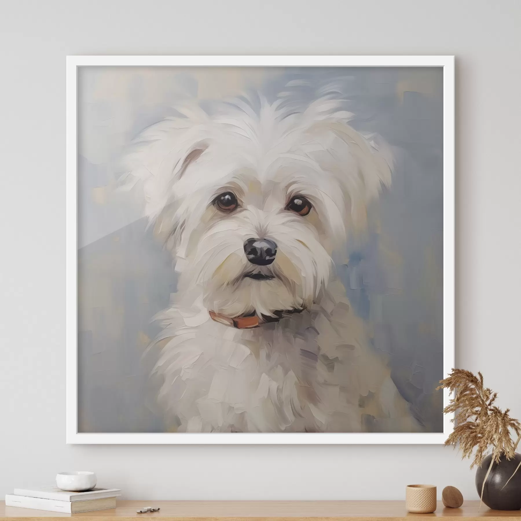 Fotobehang Kleine hond f47810