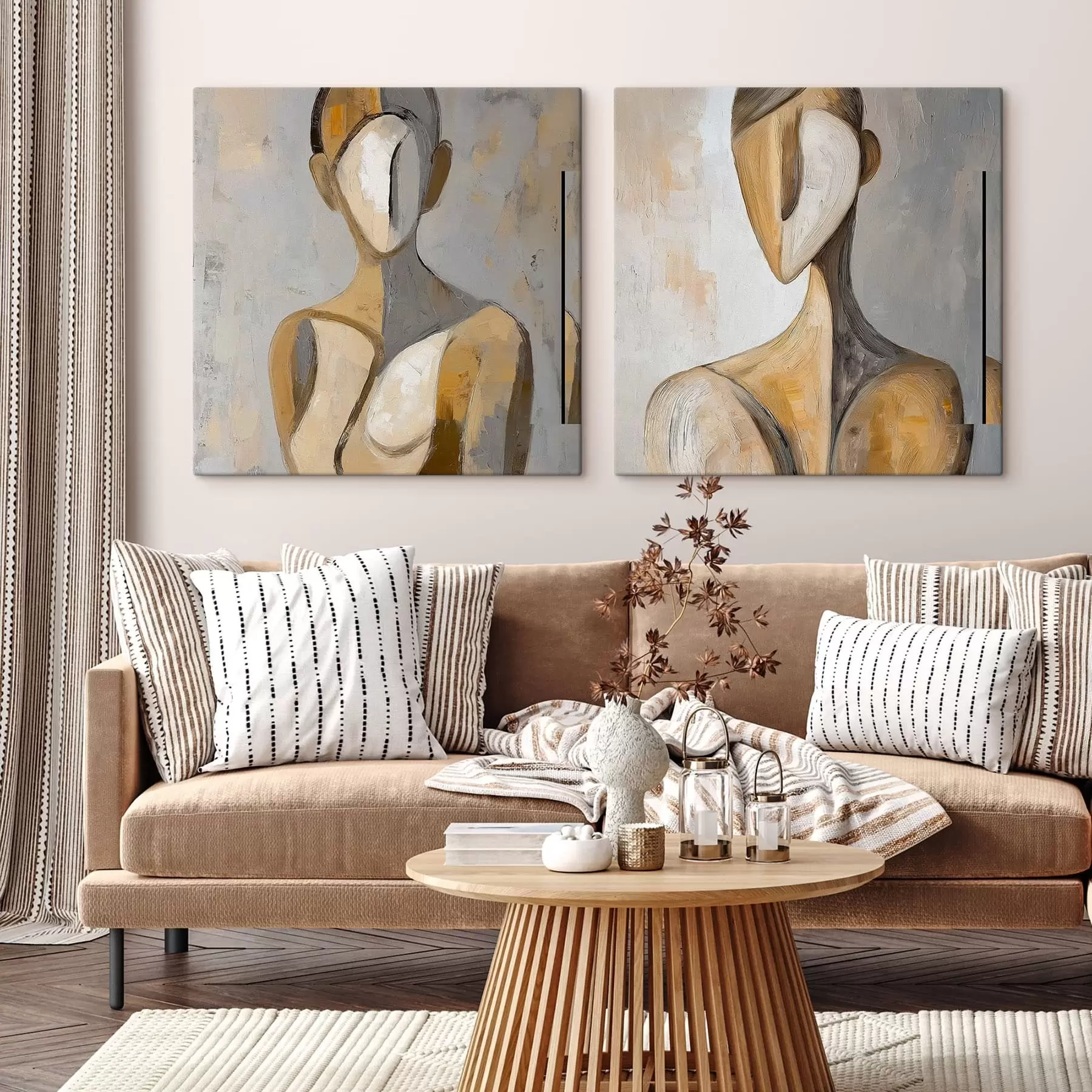  Schilderijen Abstracte vrouwenfiguur m30017