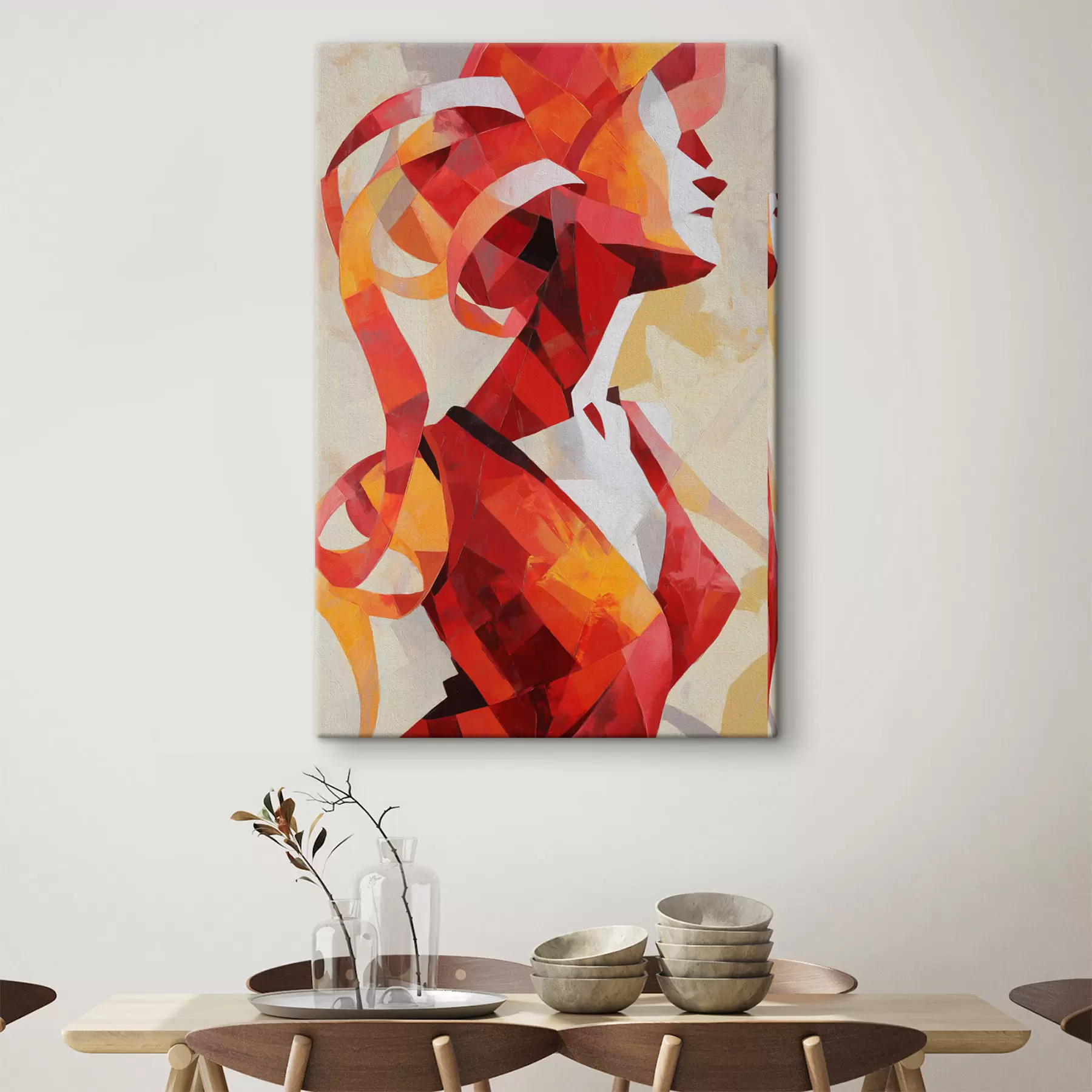  Schilderijen Abstract vrouwelijk portret s47832