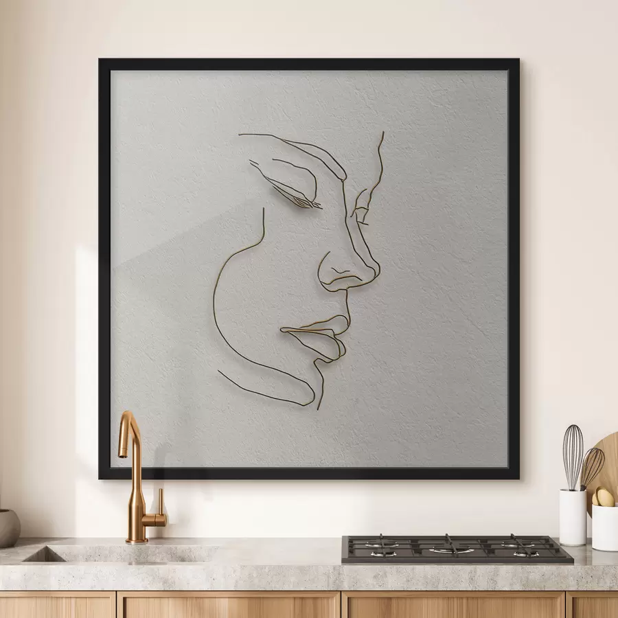 Fotobehang Prachtige patronen, imitatiebeeldhouwwerk f47847