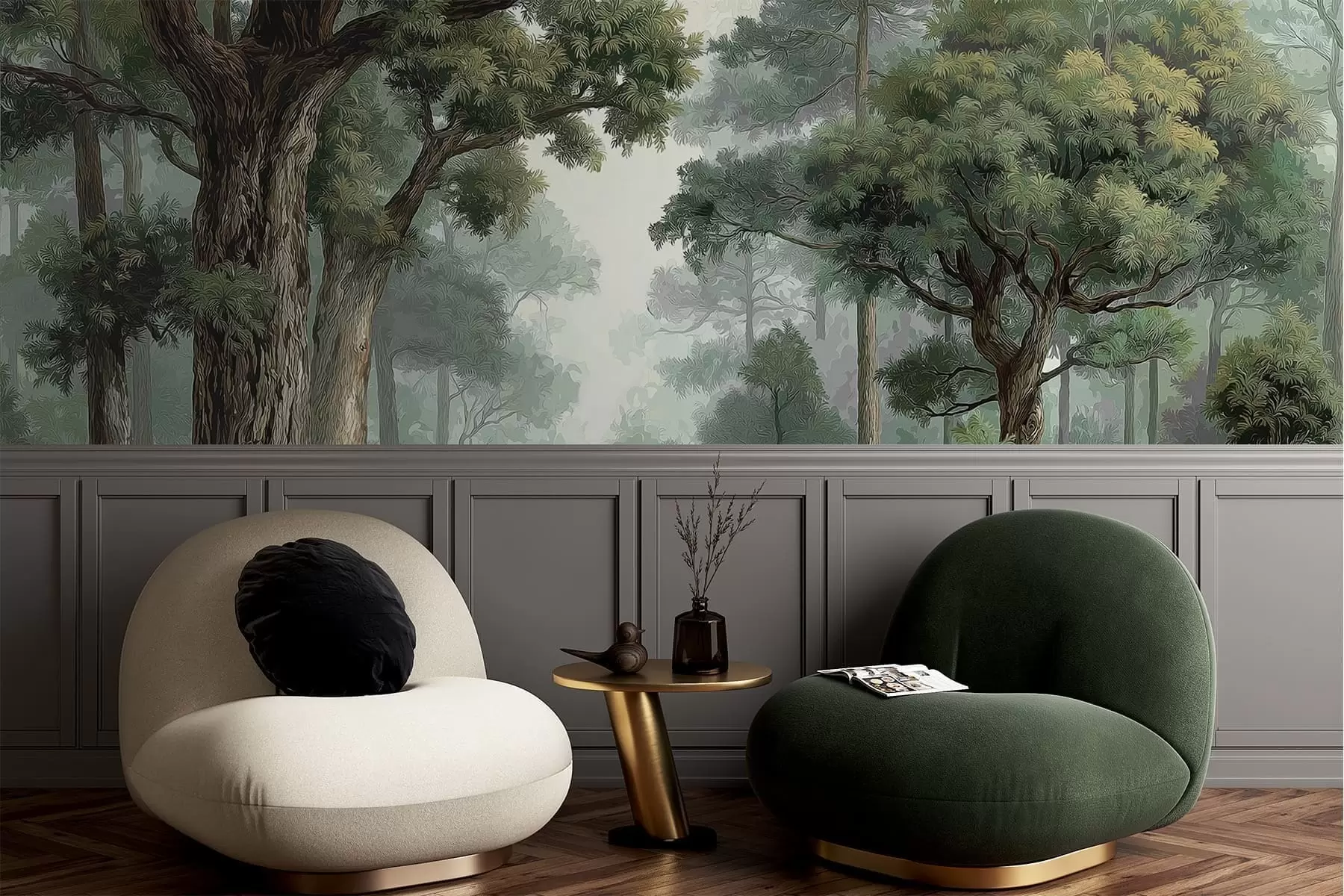 Fotobehang Loofbos w05196