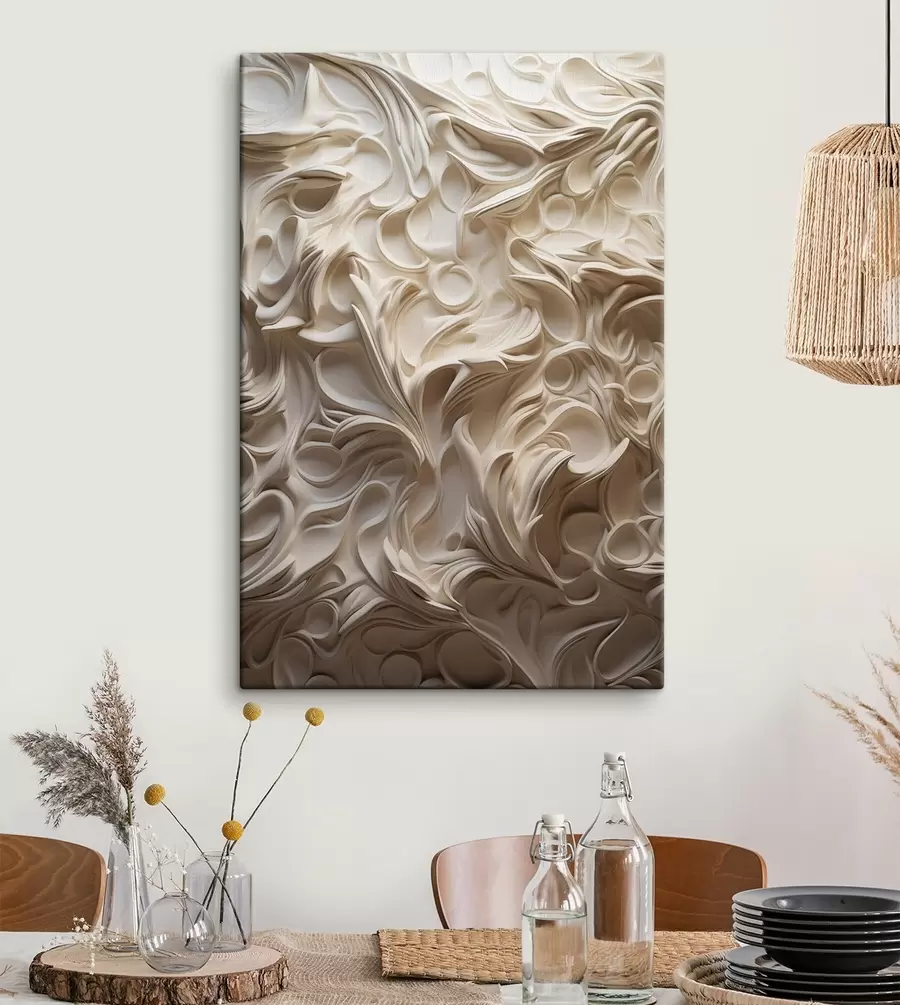  Schilderijen Prachtige patronen, imitatiebeeldhouwwerk s47902