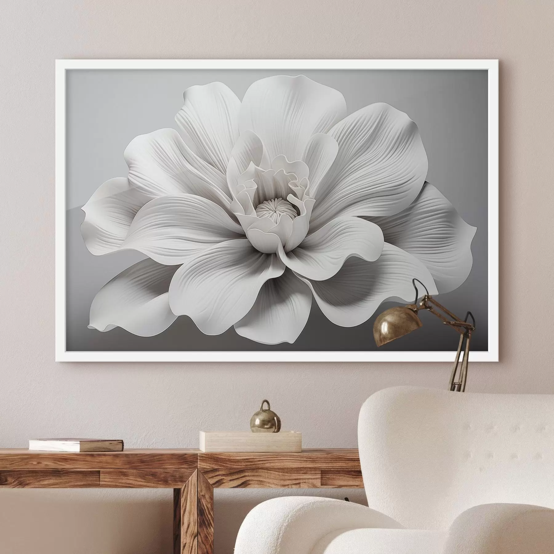 Fotobehang Grote bloem f47888