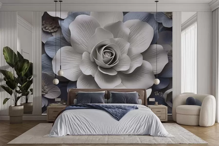 Fotobehang Grote bloem w09698