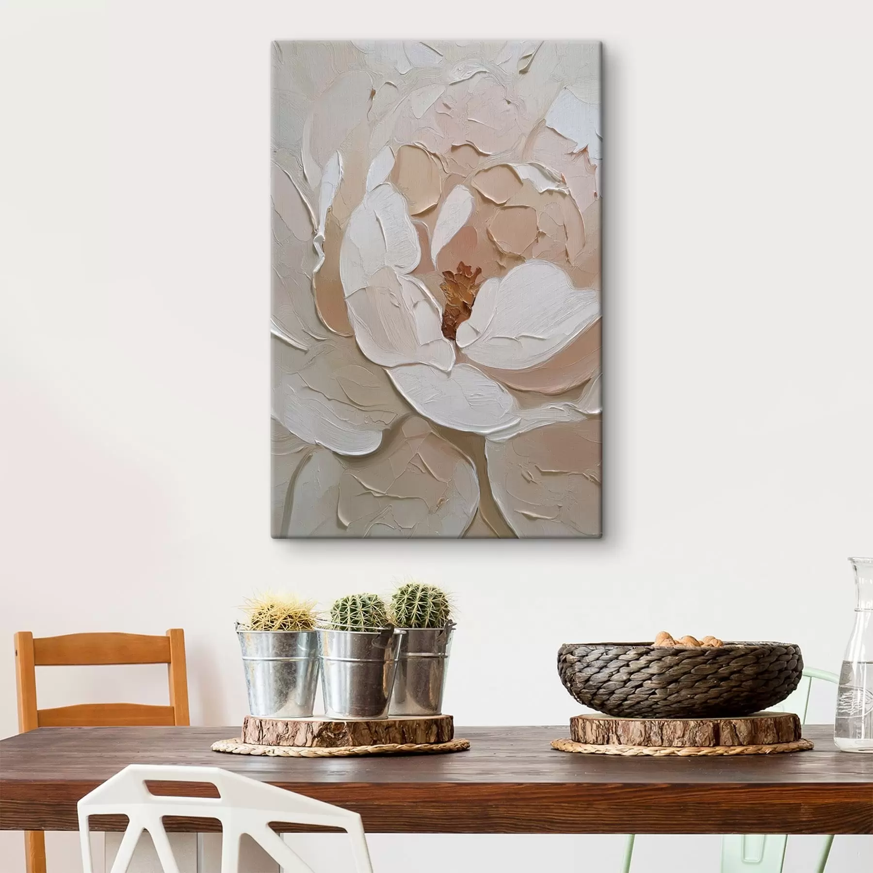  Schilderijen Abstracte bloem s47909