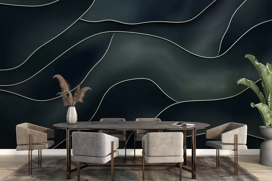 Fotobehang Abstracte lijnen w05218v1