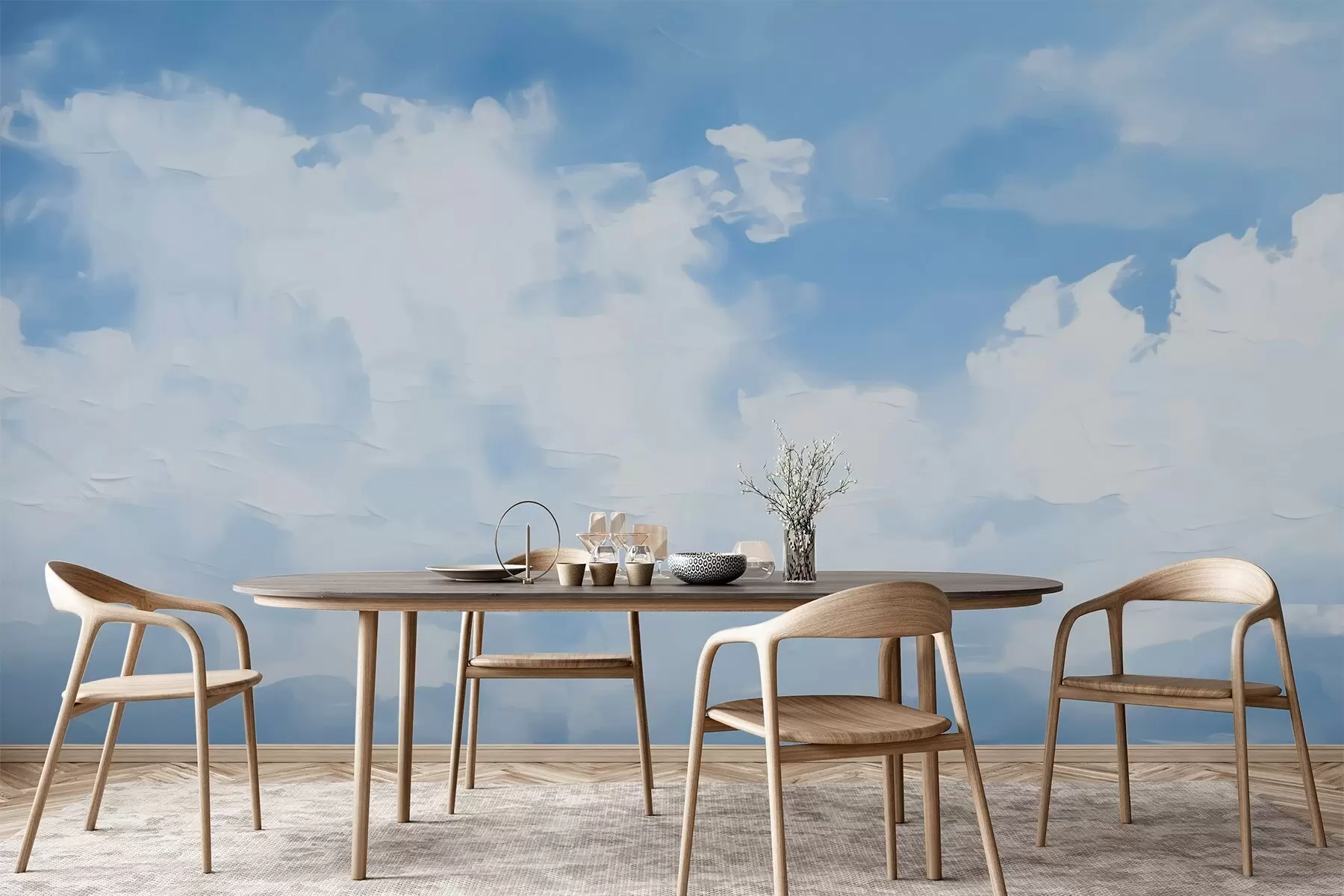 Fotobehang Sky w05225