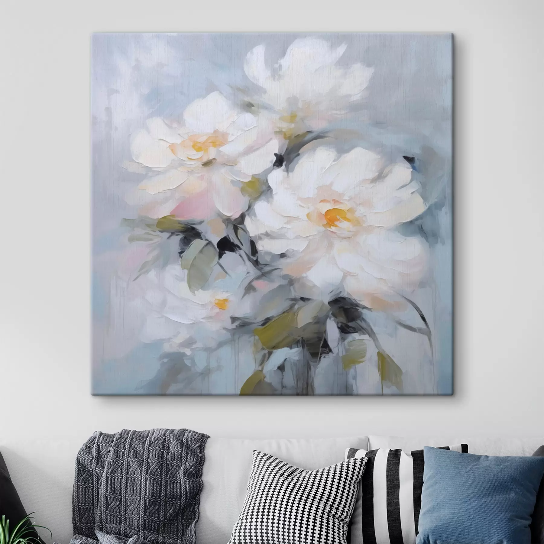  Schilderijen Bloemen imitatieschilderij s48047