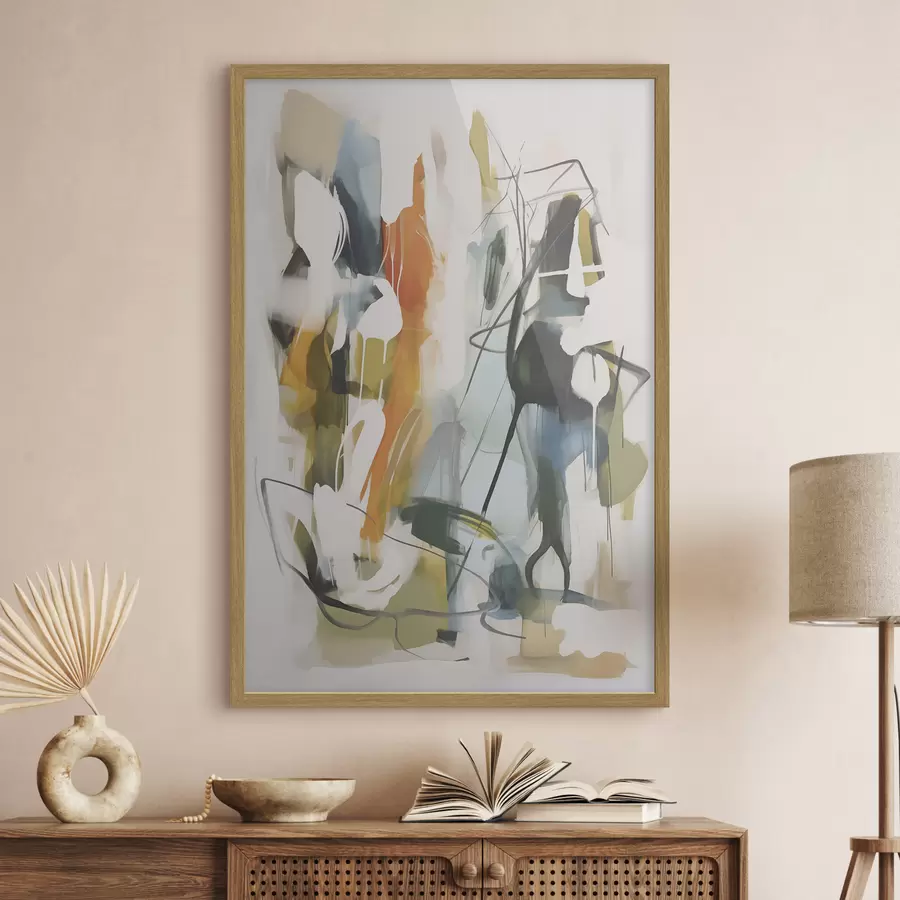 Fotobehang Moderne abstractie f48043