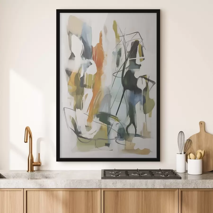 Fotobehang Moderne abstractie f48043