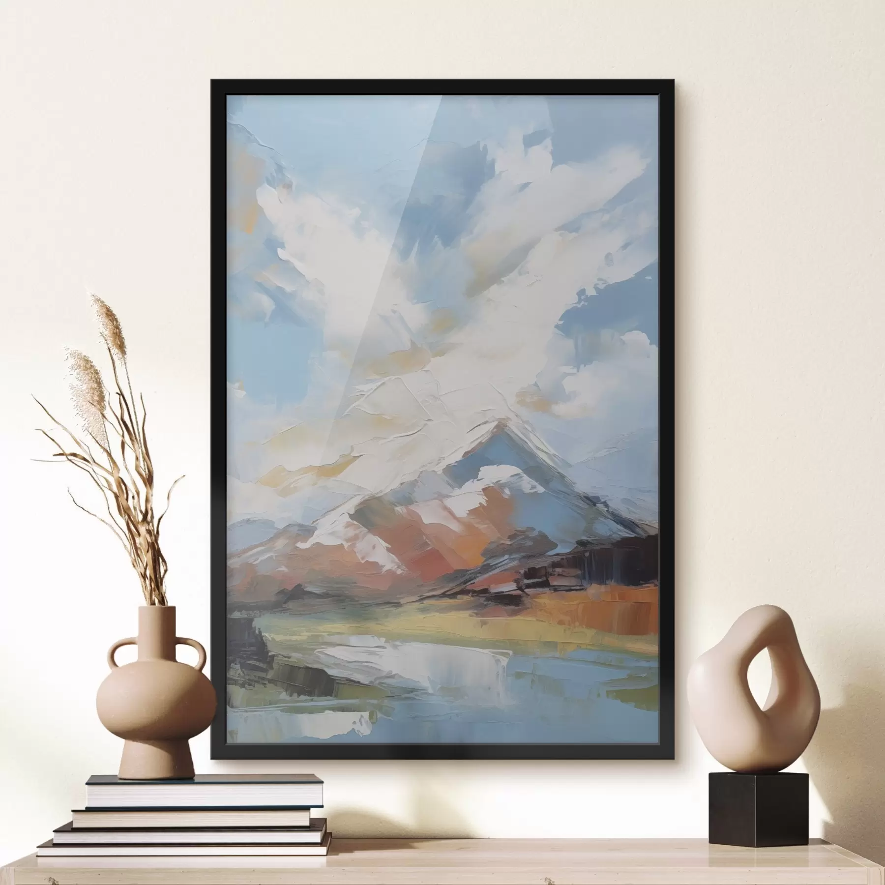 Fotobehang Berglandschap f48044