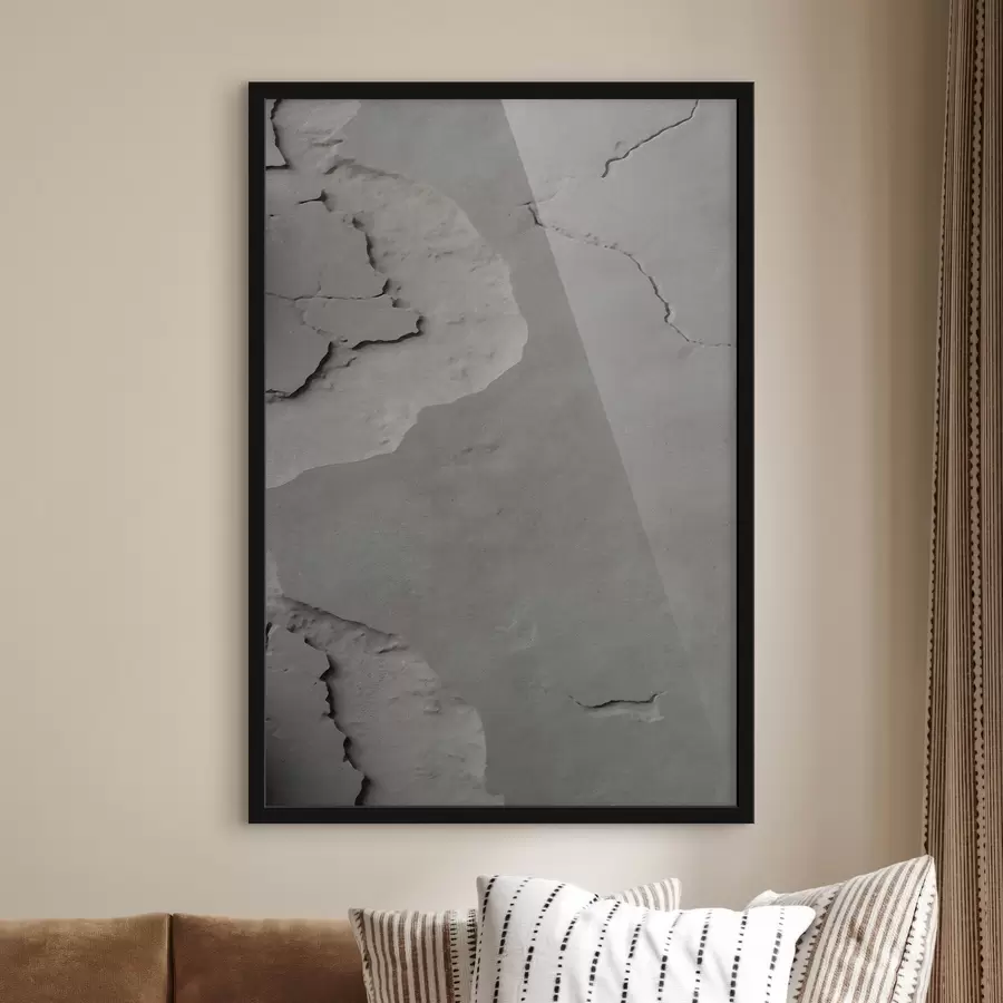 Fotobehang Grijs beton, imitatie f48106