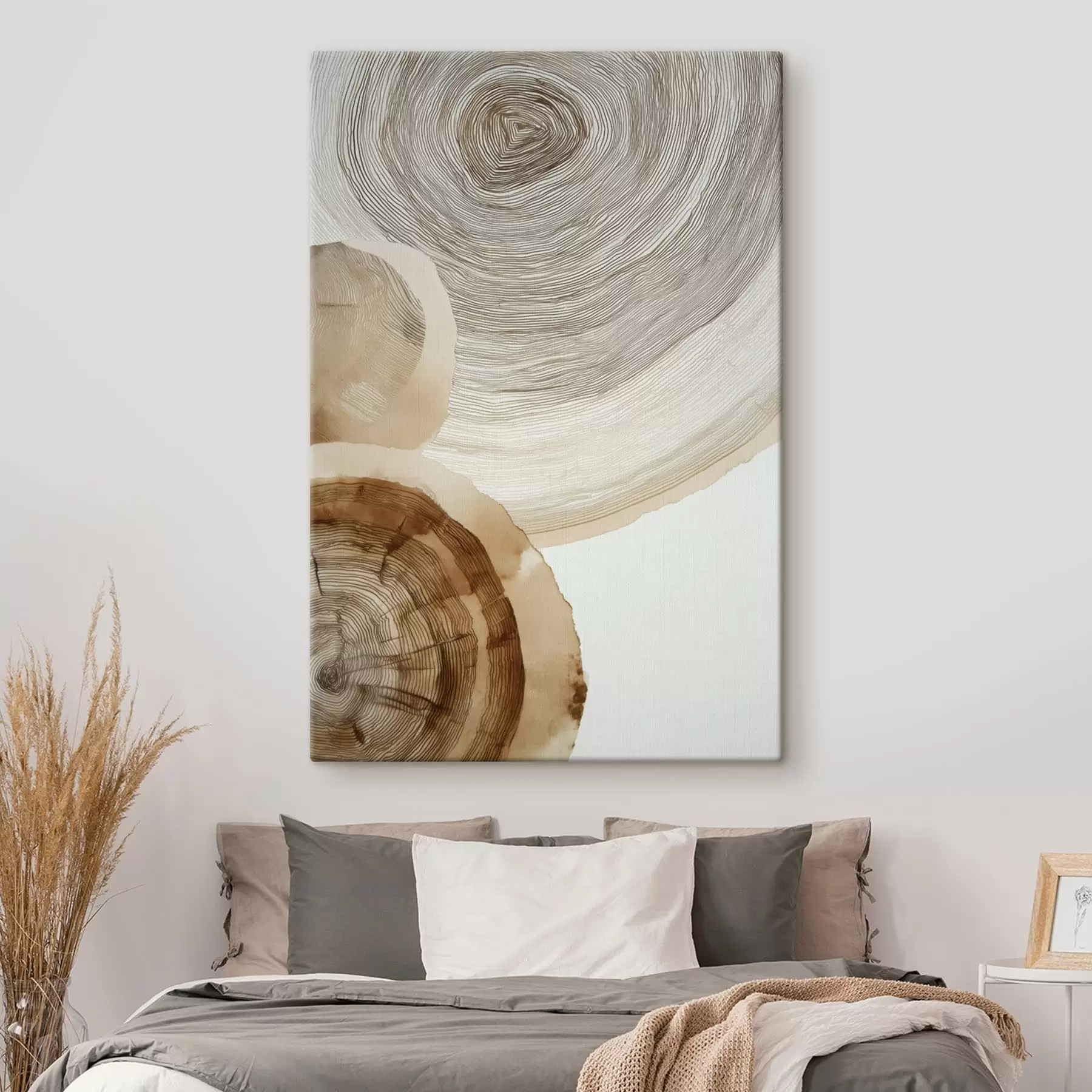  Schilderijen abstracte jaarlijkse boomringen s47934