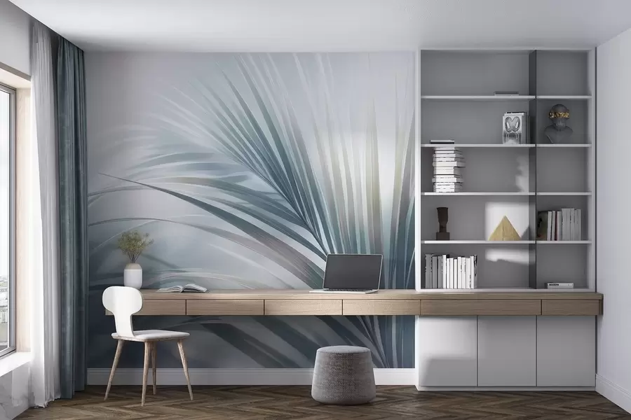 Fotobehang Grote bladeren w05253