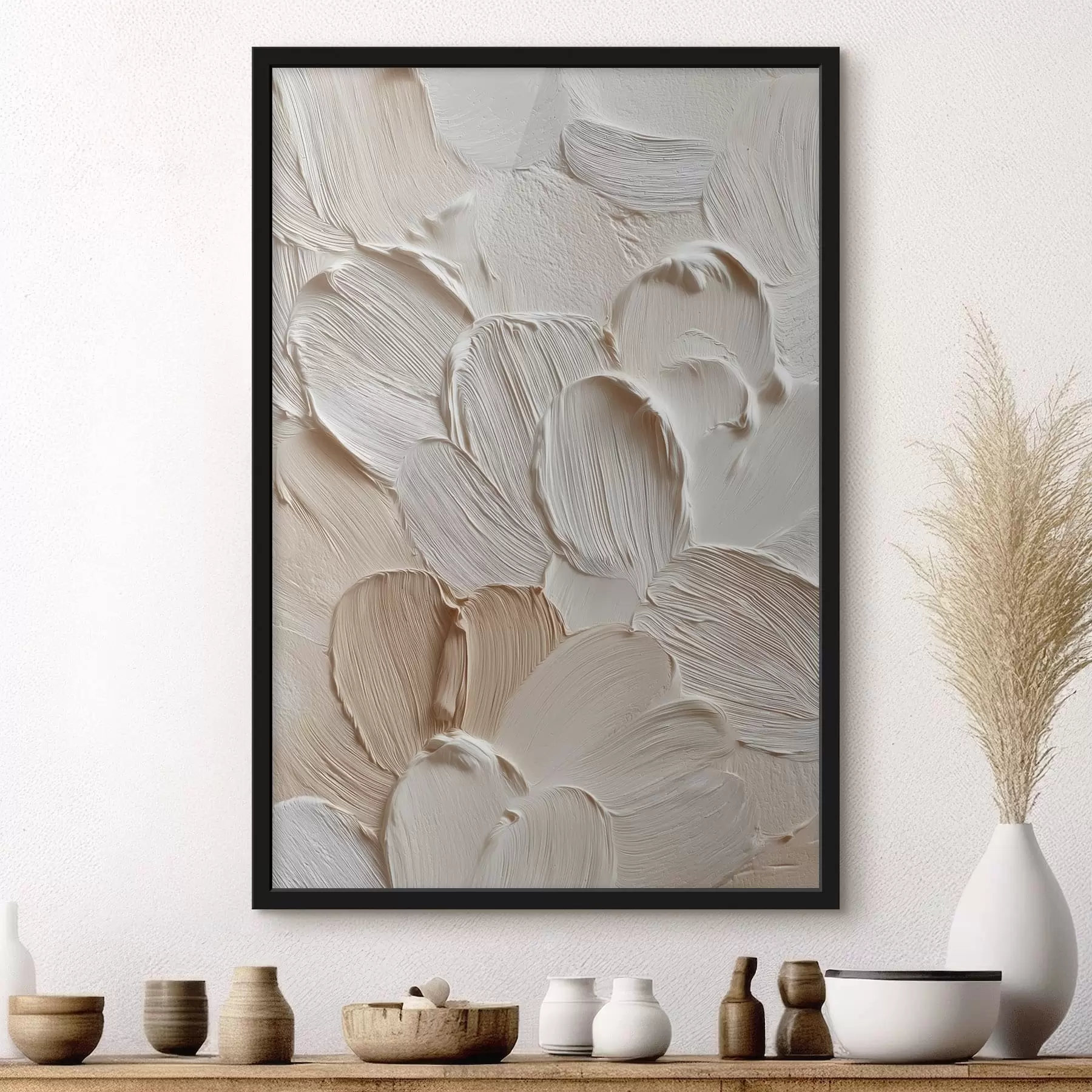 Fotobehang Penseelstreken f48126