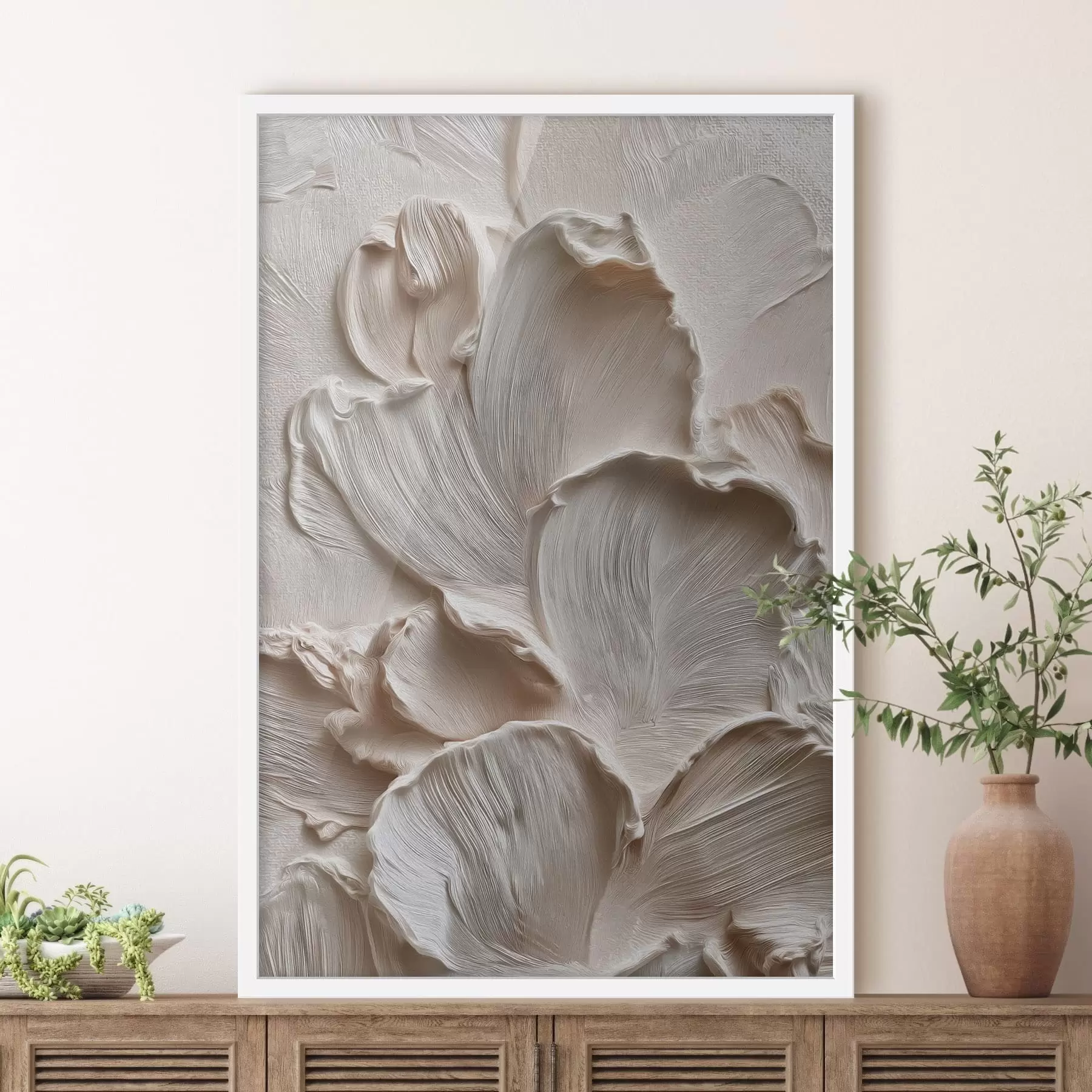 Fotobehang Penseelstreken f48127