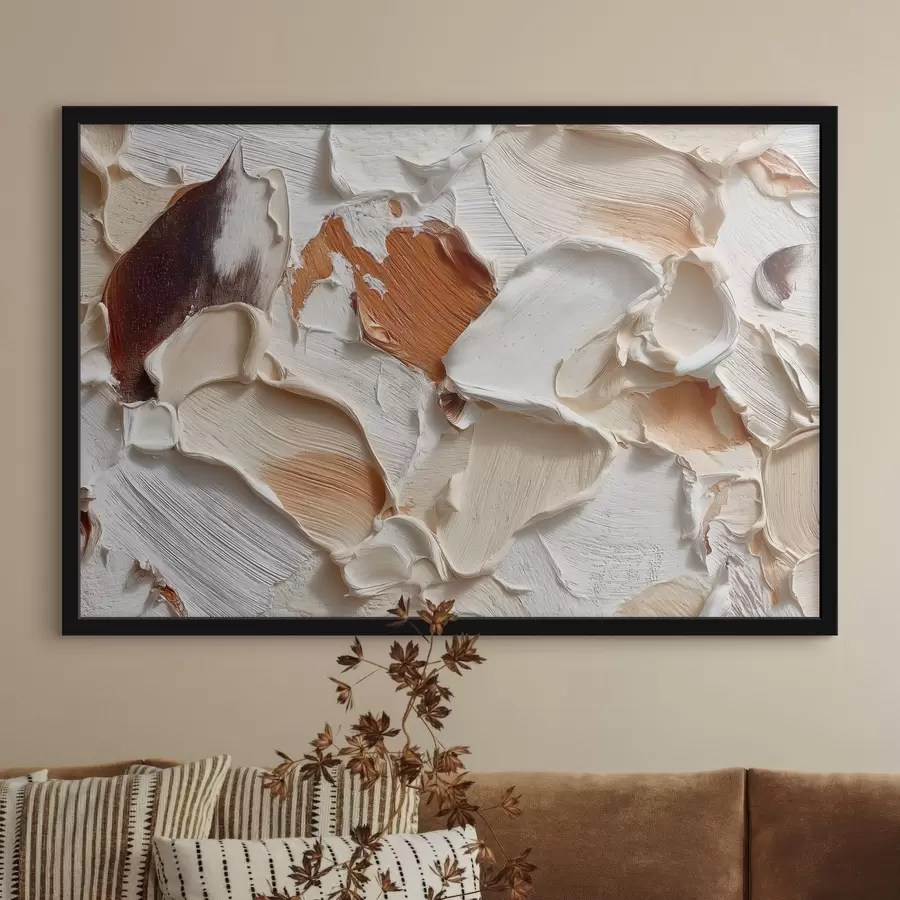 Fotobehang Penseelstreken f48141