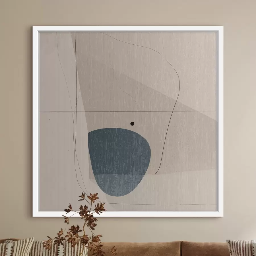 Fotobehang minimale abstracte compositie f48066