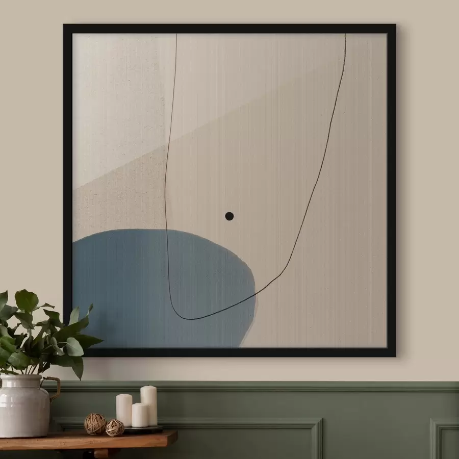 Fotobehang minimale abstracte compositie f48067