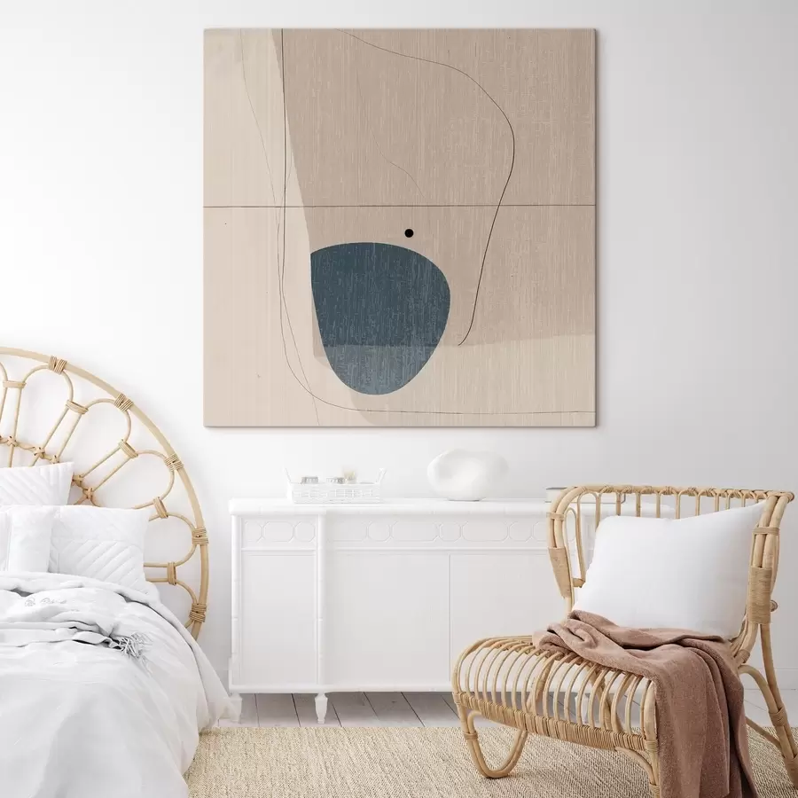  Schilderijen minimale abstracte compositie s48066