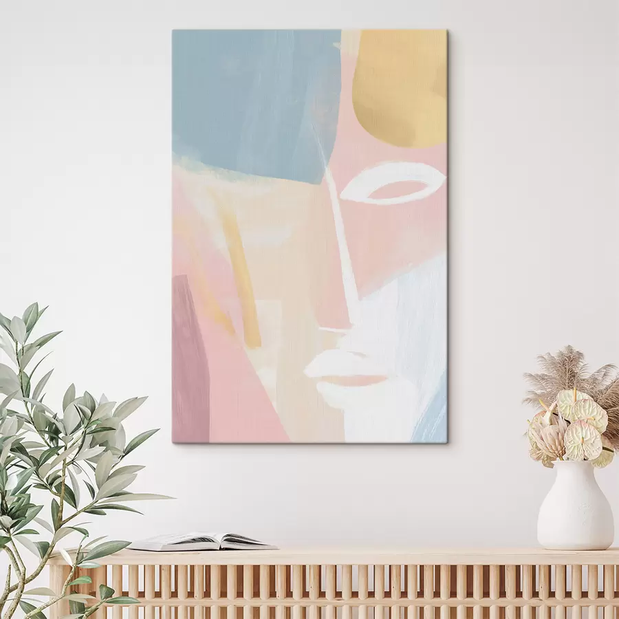  Schilderijen Abstract gezicht s48011