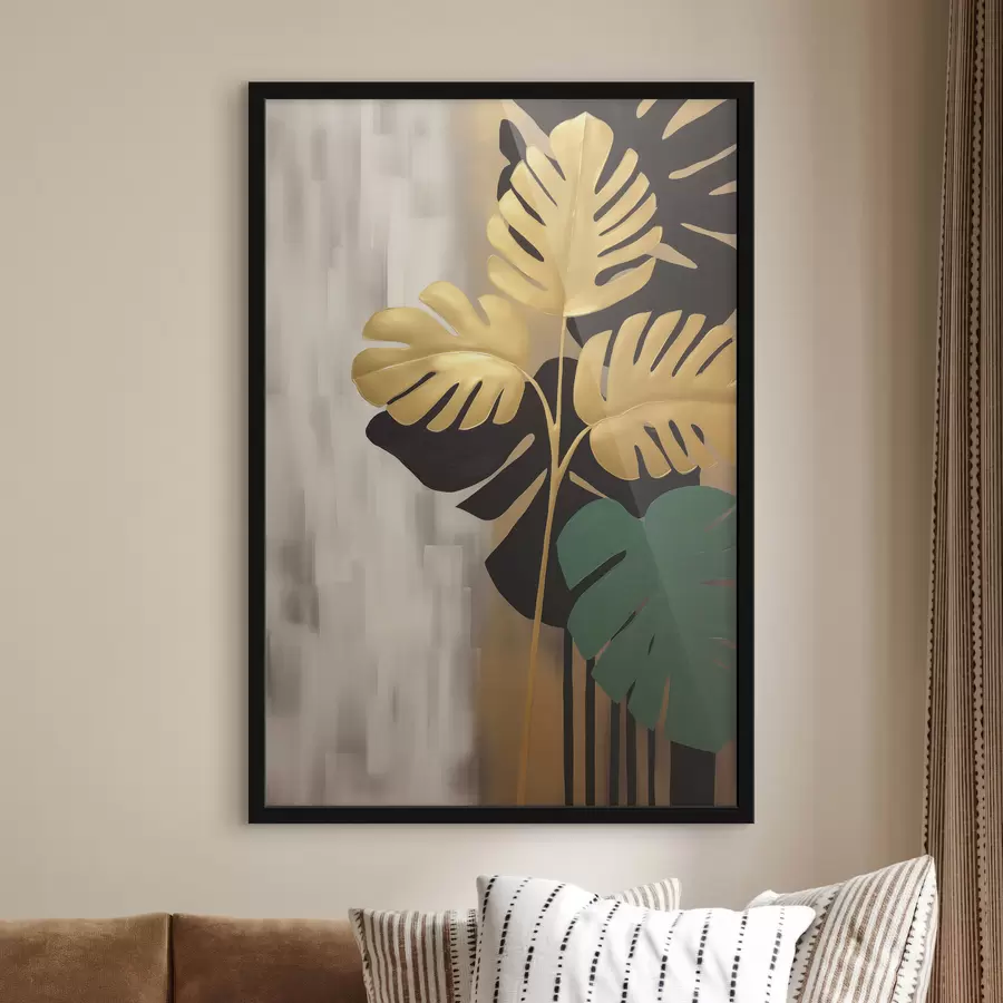 Fotobehang Tropische bladeren f47782