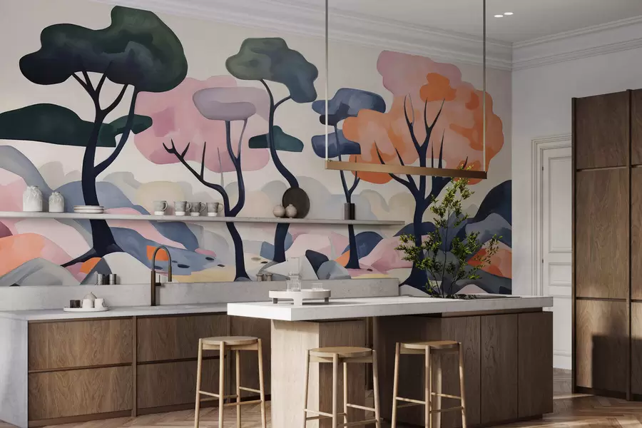 Fotobehang Sprookjesbomen w05284