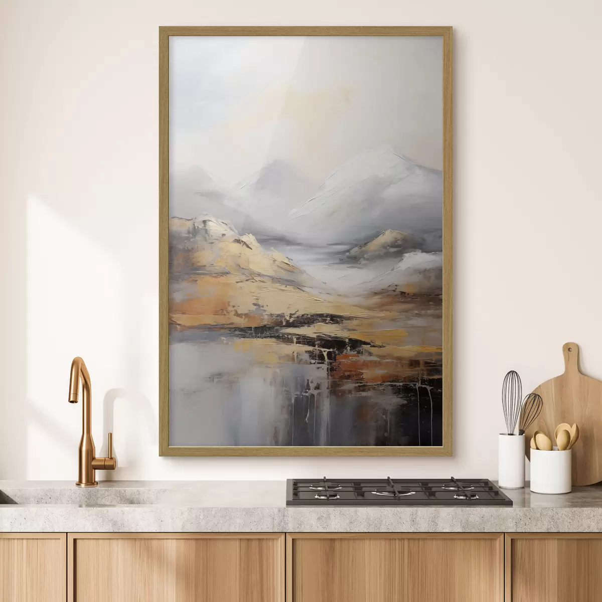 Poster Bergen f48152