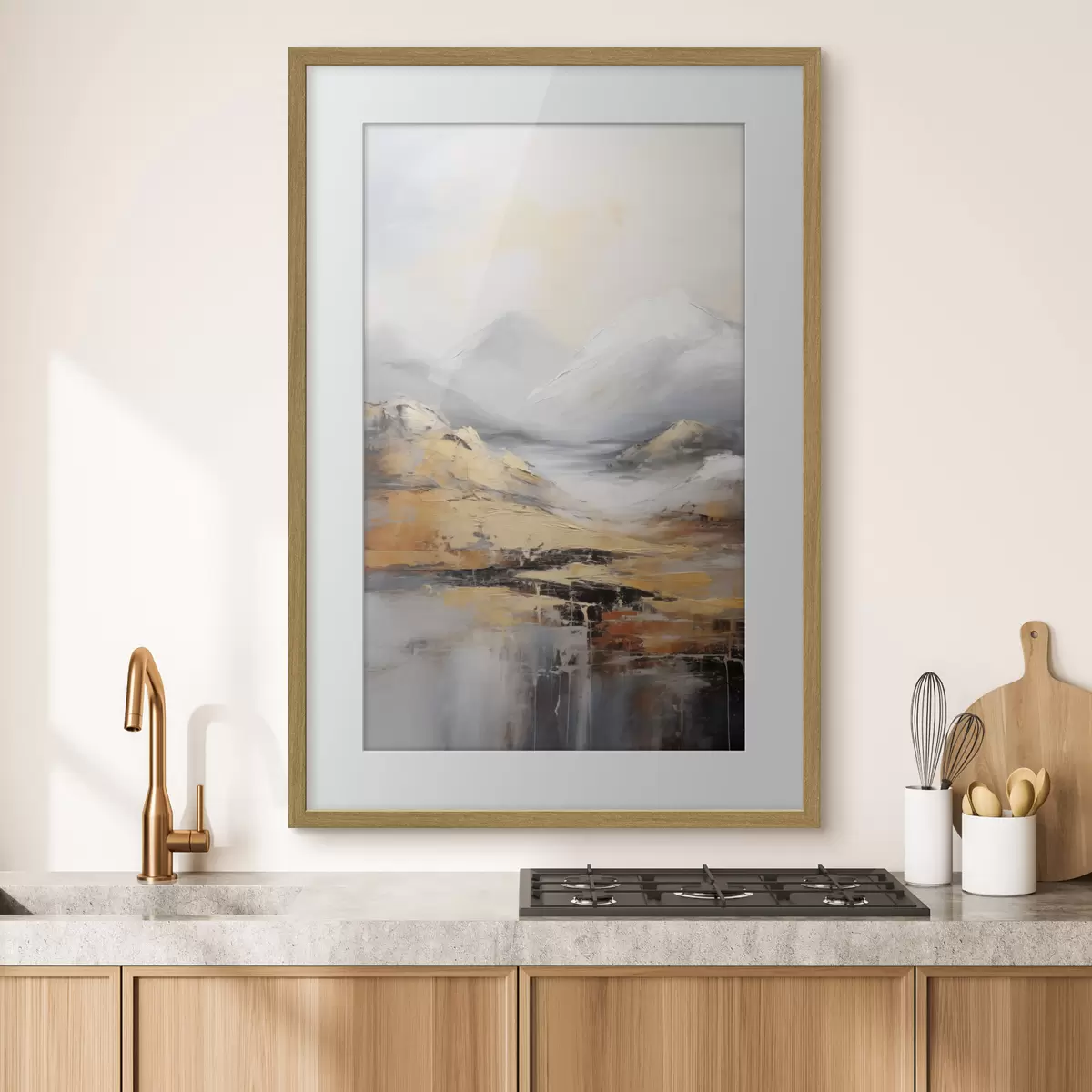 Poster Bergen f48152